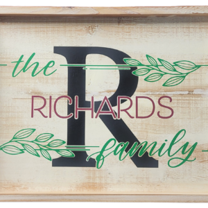The Family Monogram Sign