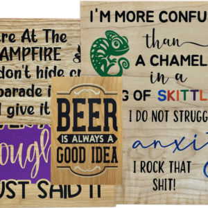 4 x 6 Wood Sign Hangers