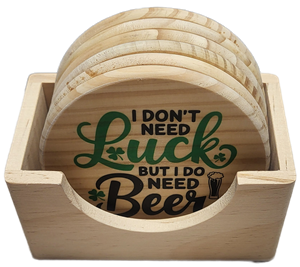 Wood Coasters - Option 3