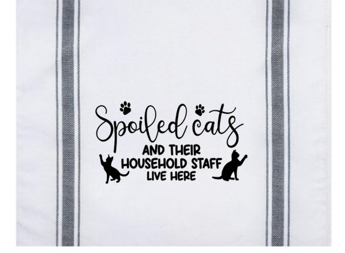 Spoiled Cats And Their Household Staff Live Here