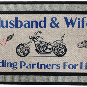 Husband & Wife - Riding Partners For Life